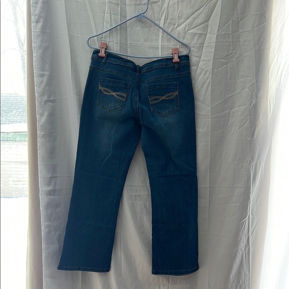 NRJ Blue Boot Cut Jeans Classic Denim Style - Picture 5 of 5